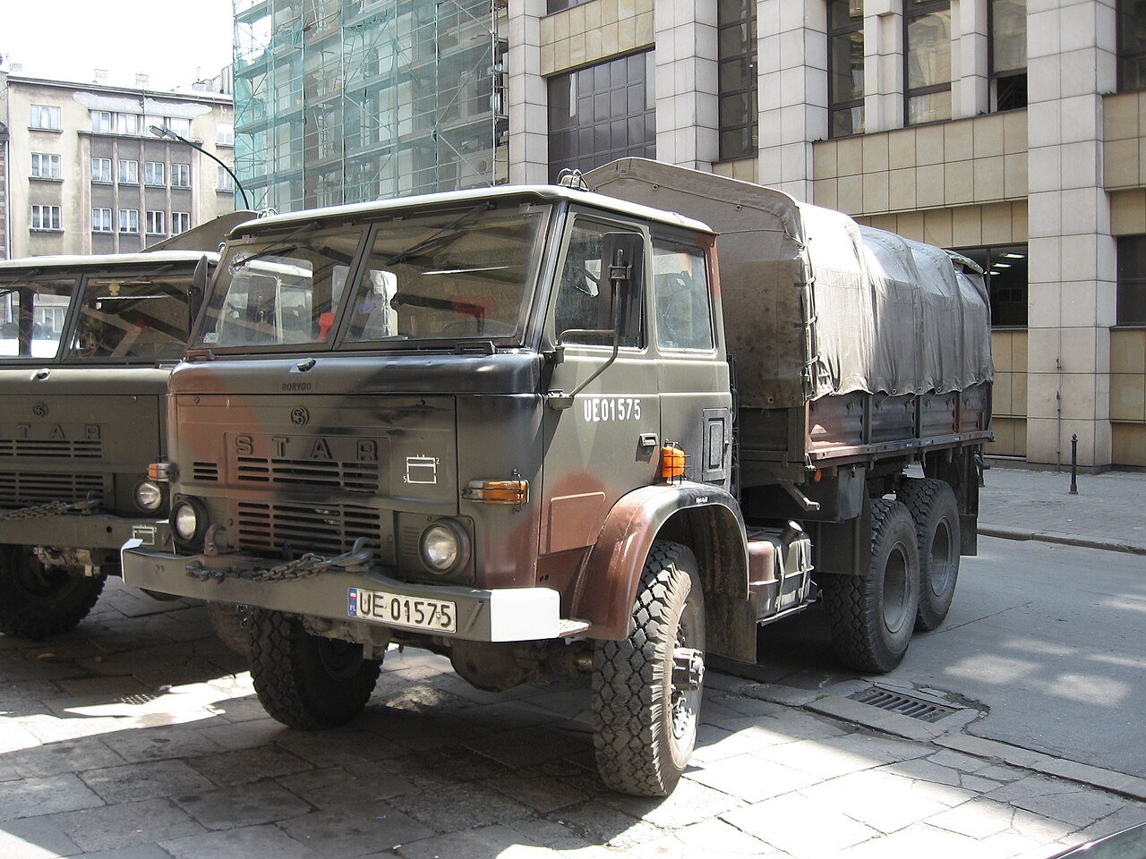 Star 266 Грузовик тент