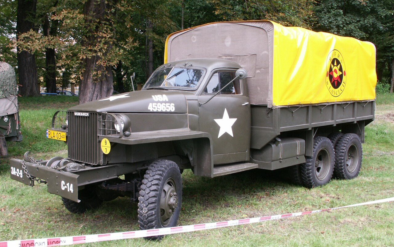 Studebaker US6 Грузовик тент