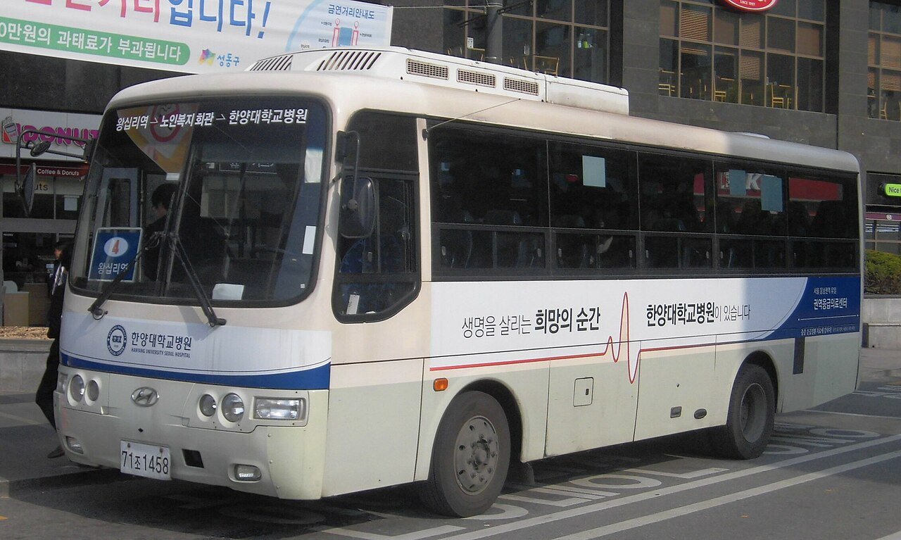 Hyundai Aero Town Автобус междугородный
