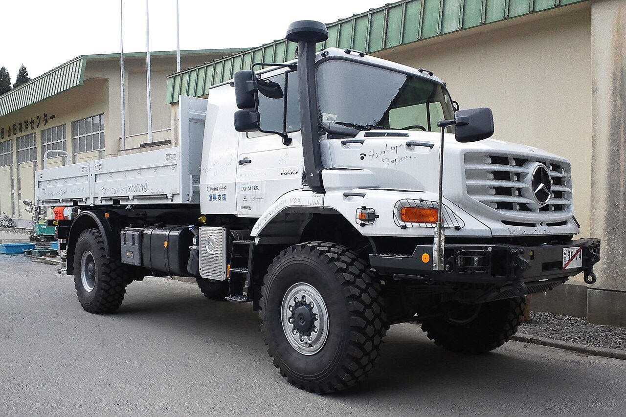 Mercedes Zetros Шасси