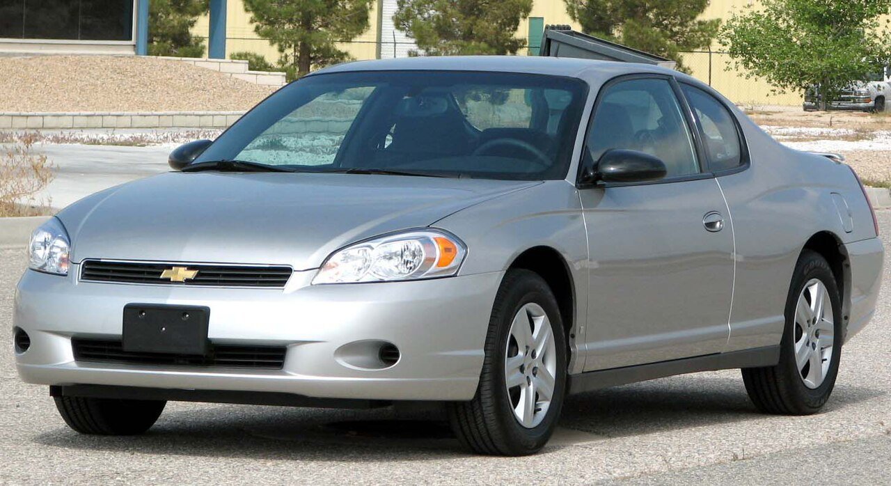 Chevrolet Monte Carlo Купе