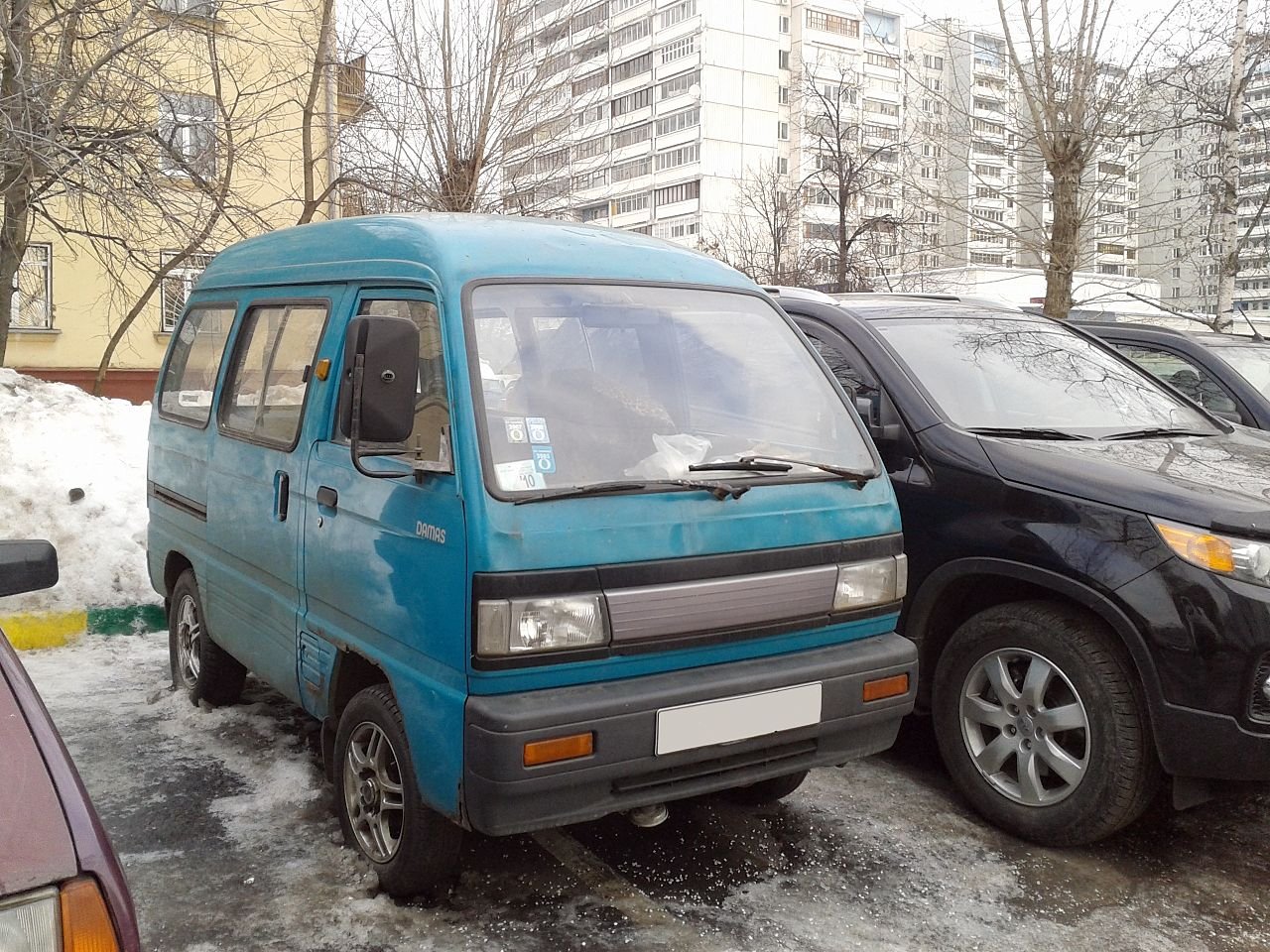Daewoo Damas Микровэн