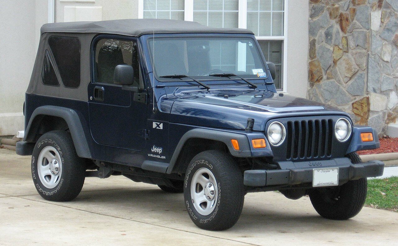 Jeep Wrangler Внедорожник открытый
