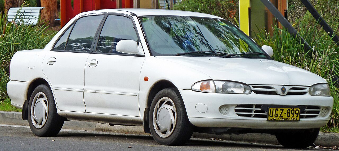 Proton Wira Купе