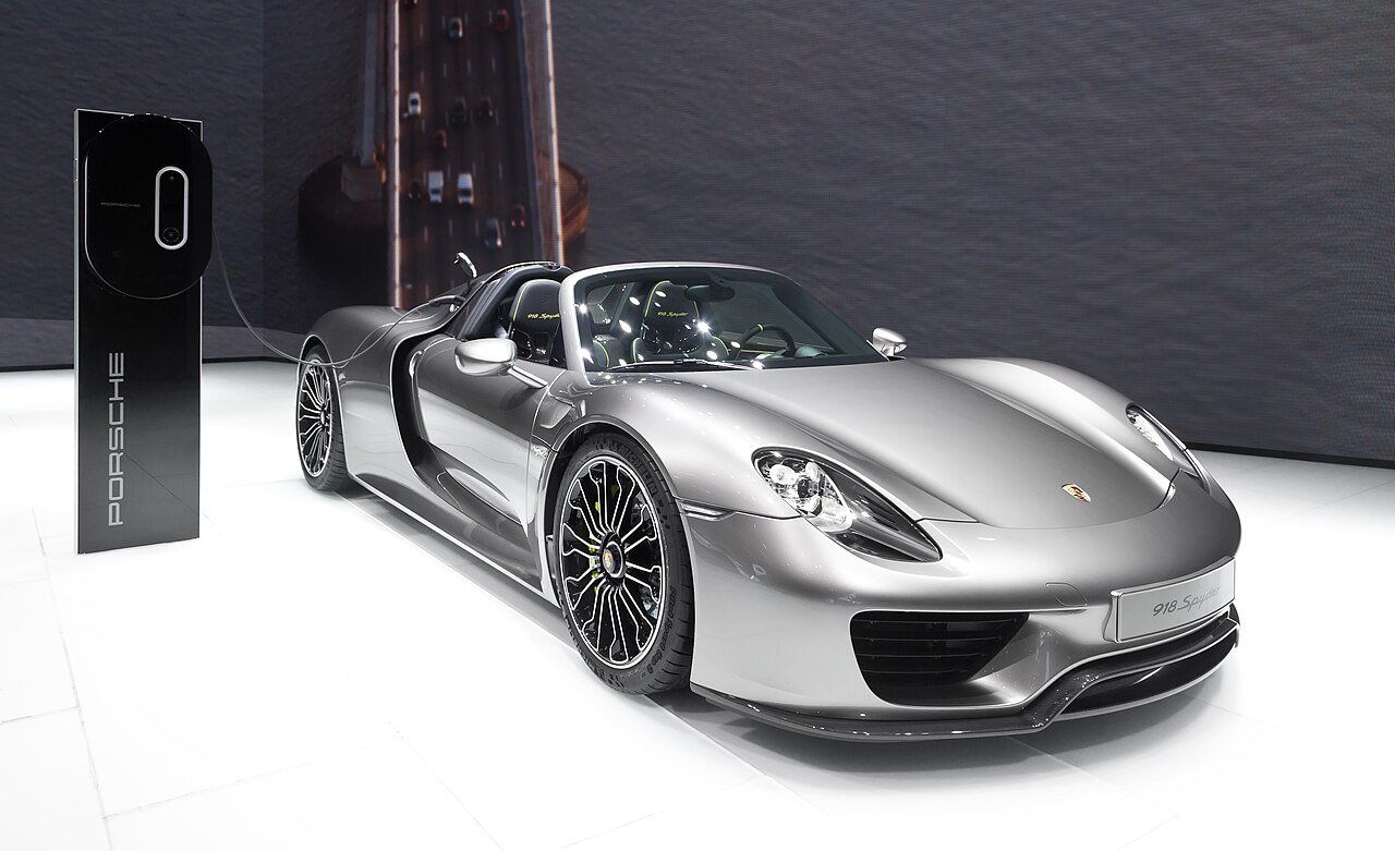 Porsche 918 Spyder Родстер